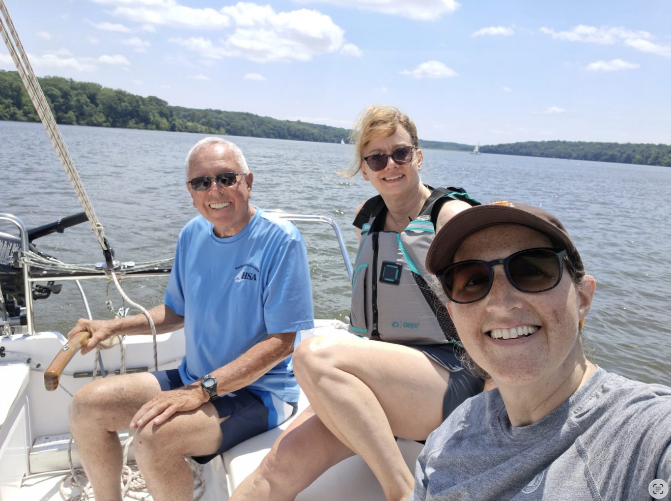 'All smiles, awesome enjoy'